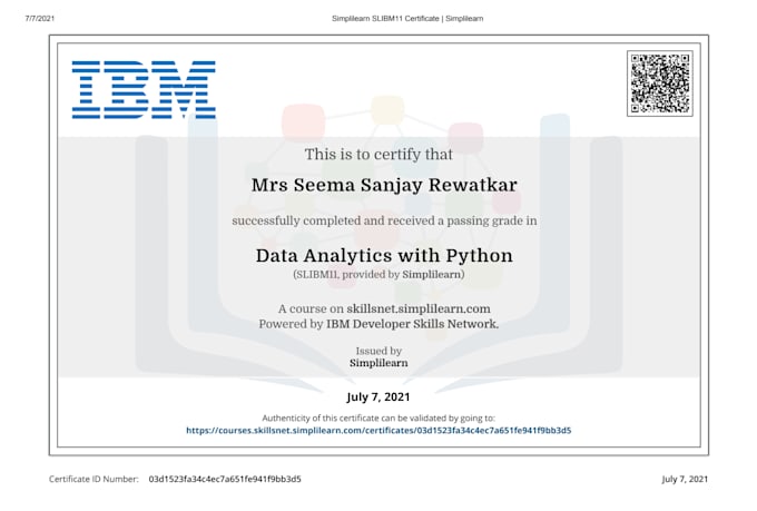 do data analysis and data visualization
